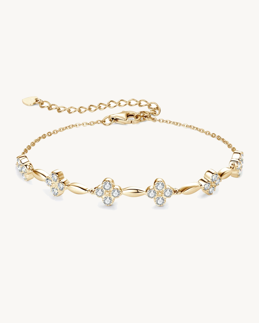 Fleurine Moissanite Bracelet