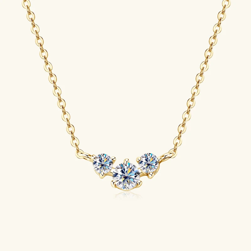 Solenne Moissanite Pendant Necklace