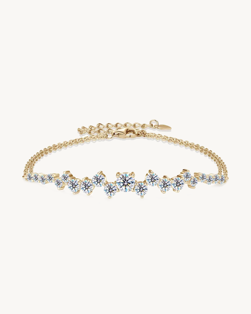 Aureline Moissanite Bracelet