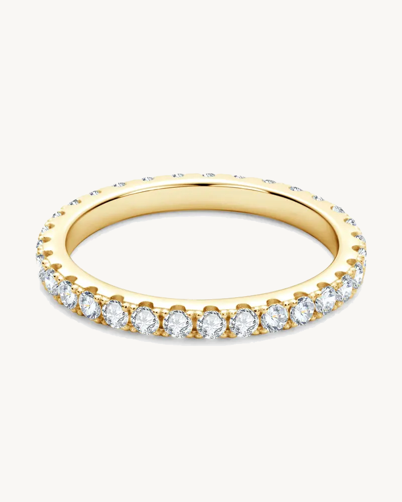 Eterna Moissanite Eternity Ring